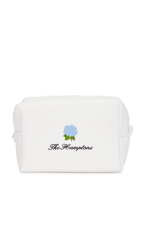 abbode the hamptons waffle pouch in cloud.
