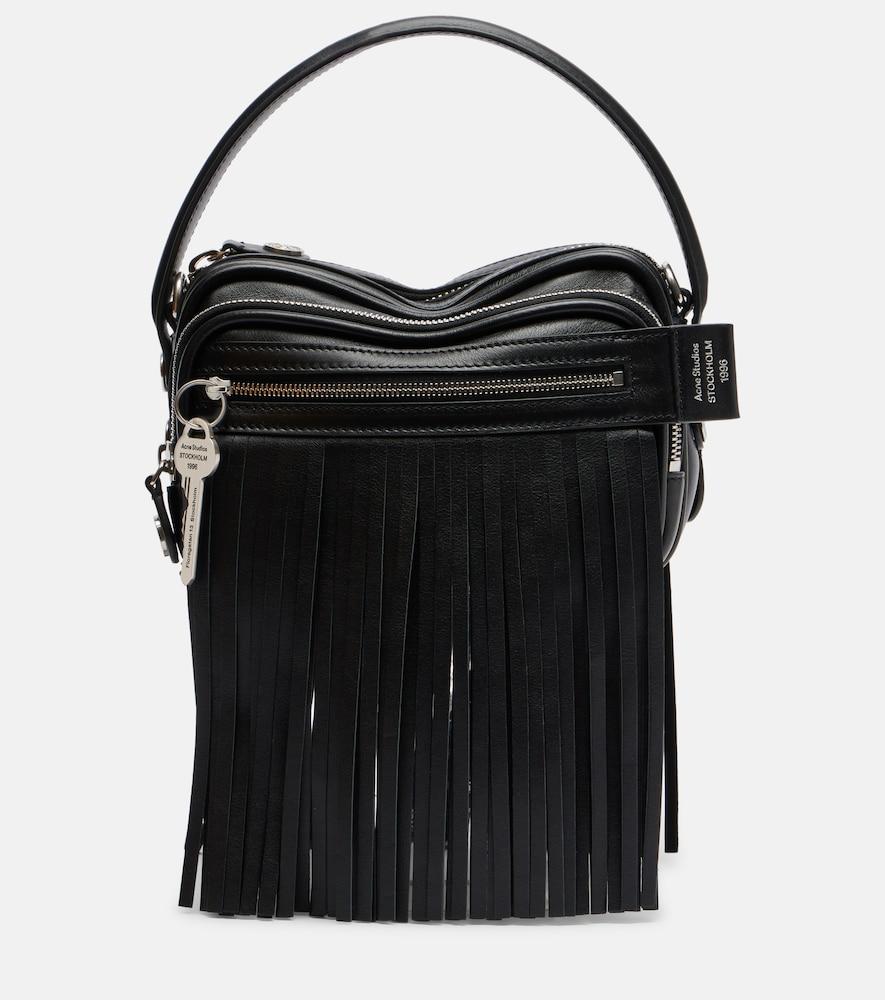 acne studios camero kit medium leather shoulder bag