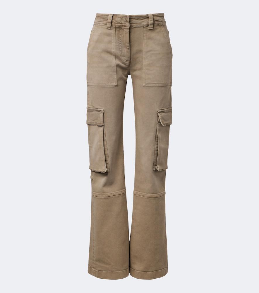 acne studios cotton twill cargo pants