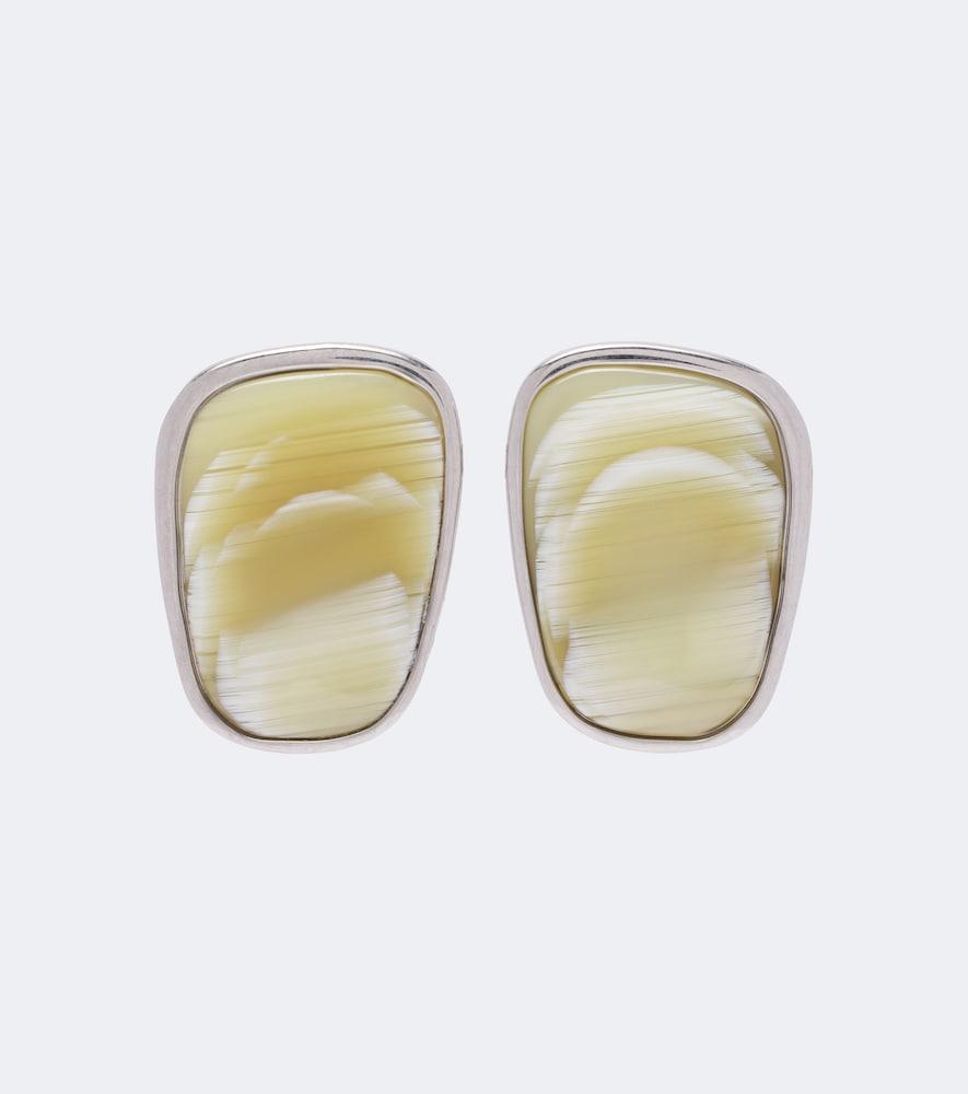 acne studios embellished earrings