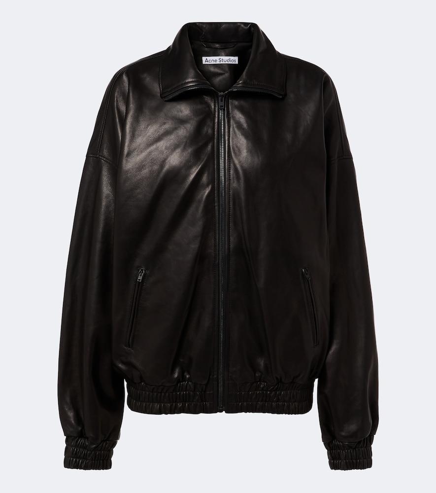 acne studios leather jacket