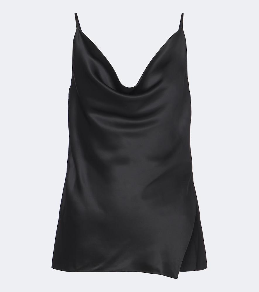 acne studios satin camisole