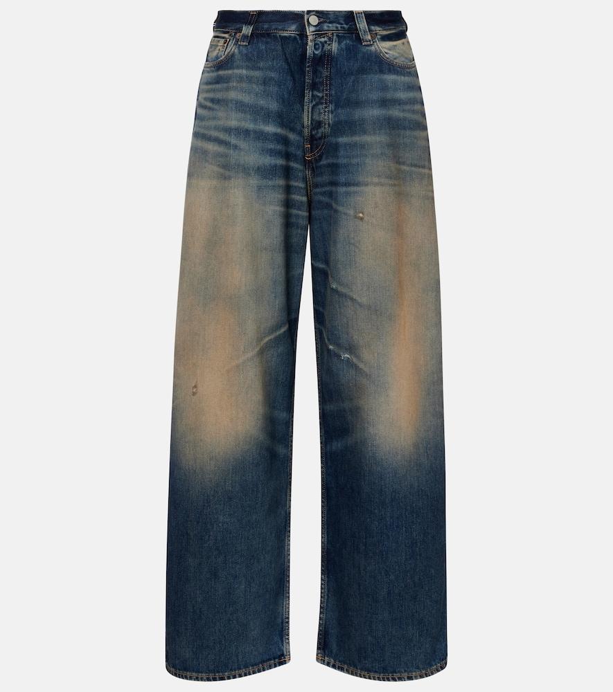 acne studios u rocka wide-leg jeans
