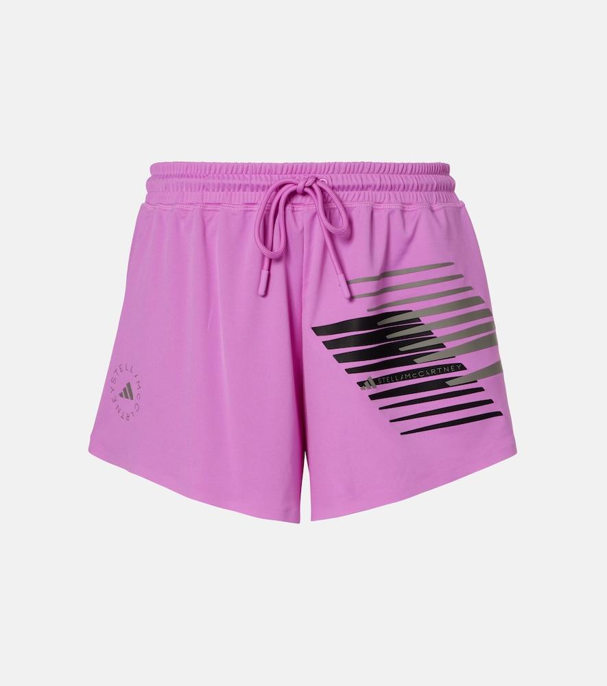 adidas by stella mccartney high-rise shorts