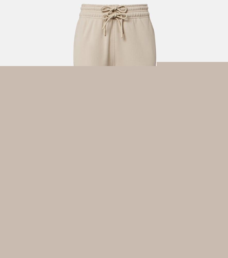 adidas by stella mccartney logo cotton sweatpants