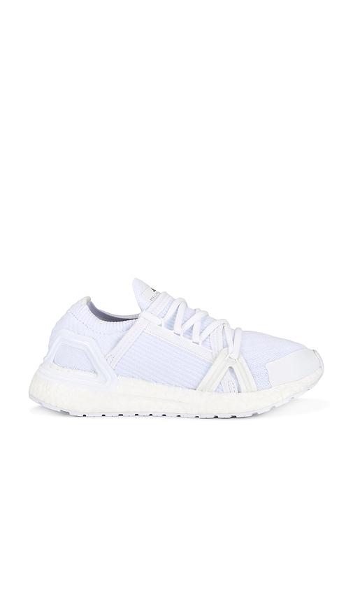 adidas by stella mccartney ultraboost 20 in white. - size 8 (also in 8.5)