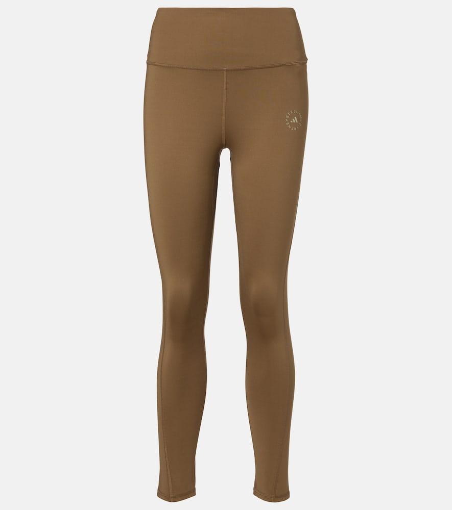 adidas by stella mccartney yoga high-rise leggings