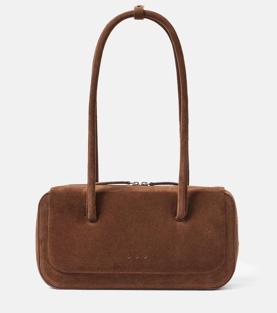 aesther ekme lagune mini suede shoulder bag