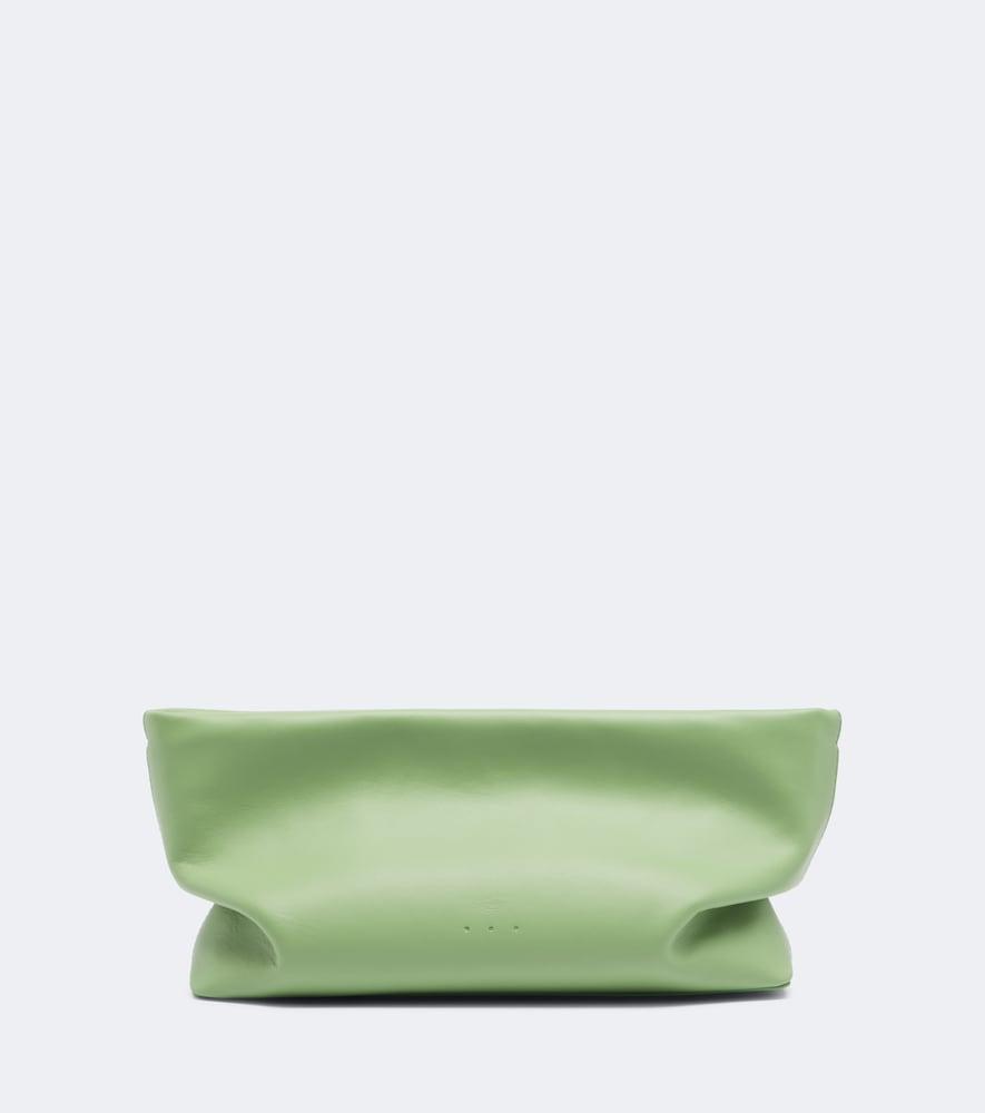 aesther ekme nina mini leather clutch