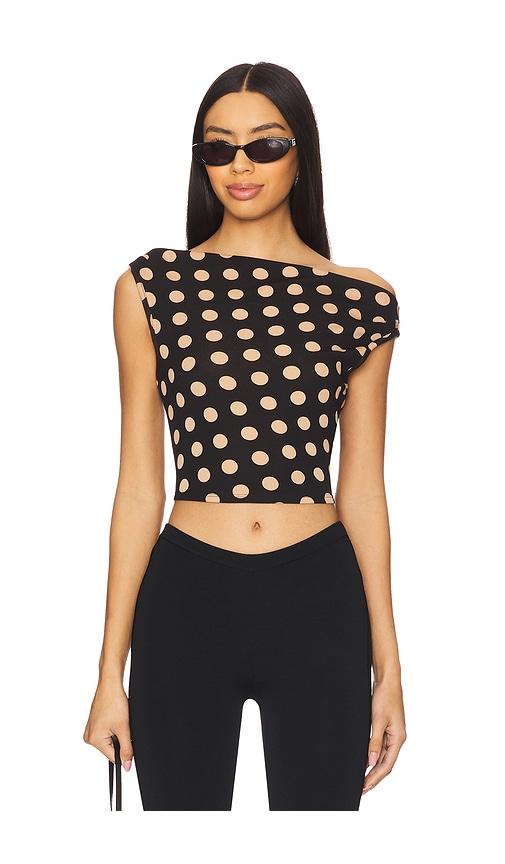 afrm eliza top in black. - size 1x (also in xl)