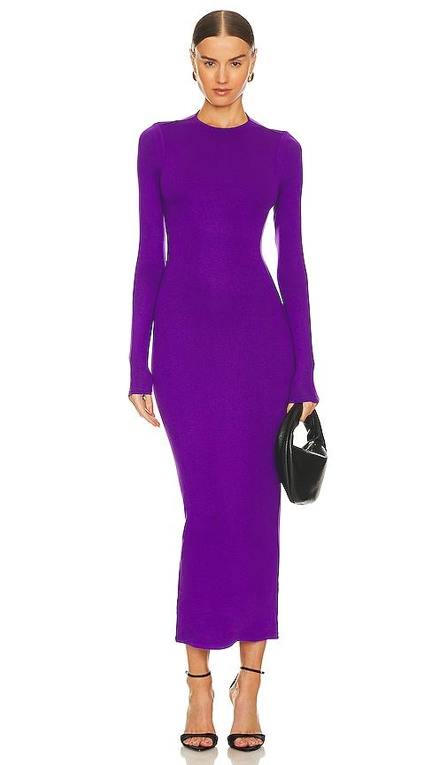 afrm juniper maxi dress in purple. - size 1x (also in 2x, 3x, l, m, s, xl, xs, xxl, xxs)