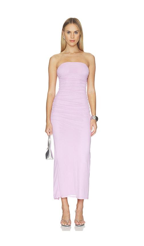 afrm marlo dress in purple. - size l (also in xl)
