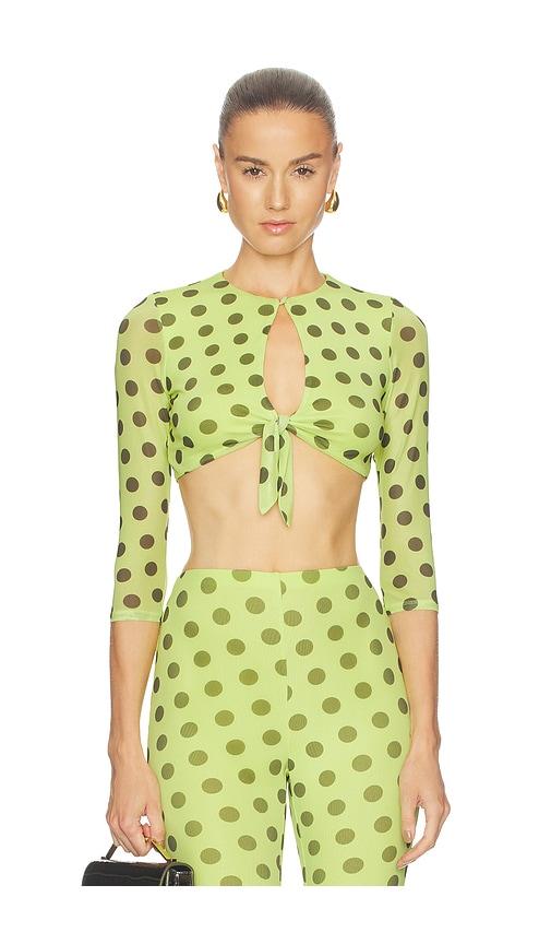afrm nisha top in green. - size s (also in xs)