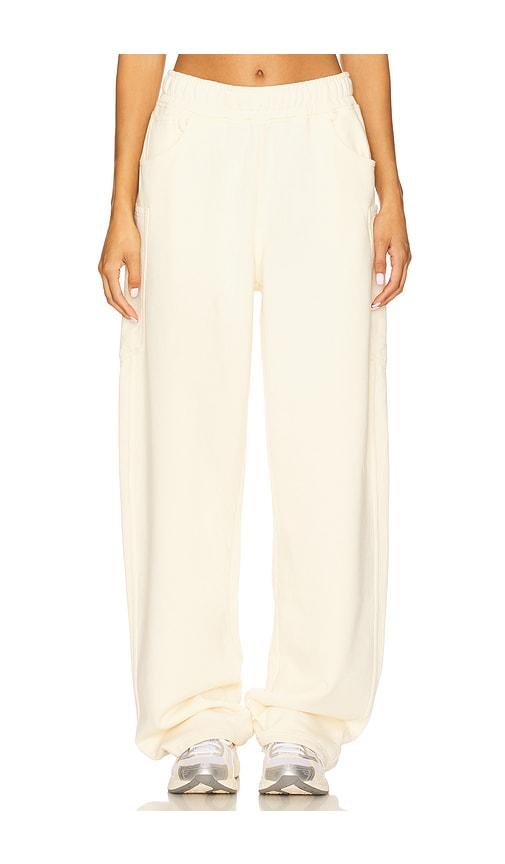 afrm ryan barrel sweatpant in cream. - size xl (also in xxl)
