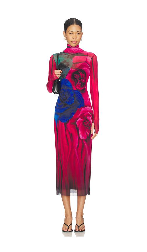 afrm shailene dress in red. - size s (also in xxs, xs)
