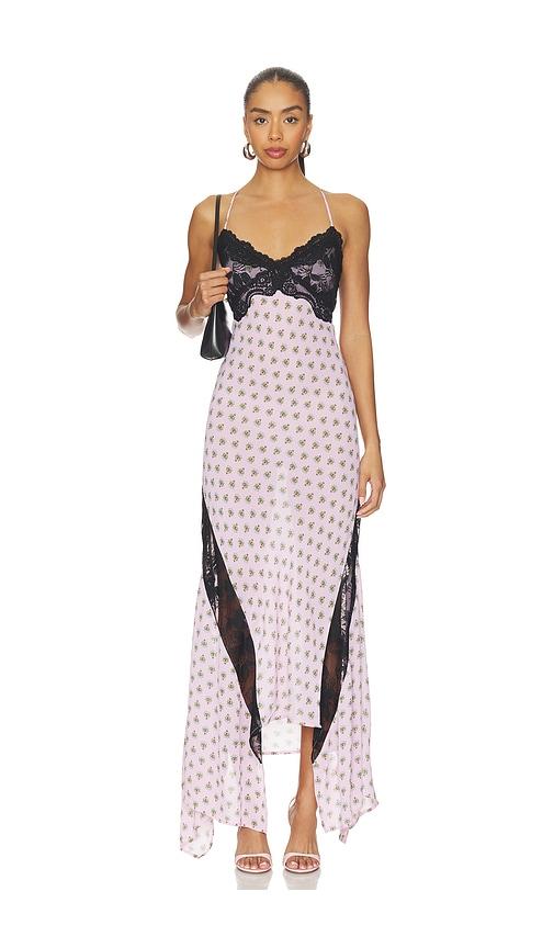 afrm vince dress in pink. - size l (also in s, xxs, m, xl)