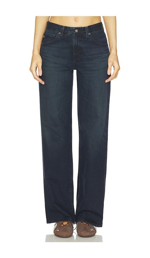 ag jeans adria wide leg jeans in blue. - size 27 (also in 28, 29)