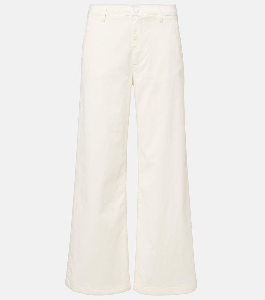 ag jeans caden cotton-blend twill wide-leg pants