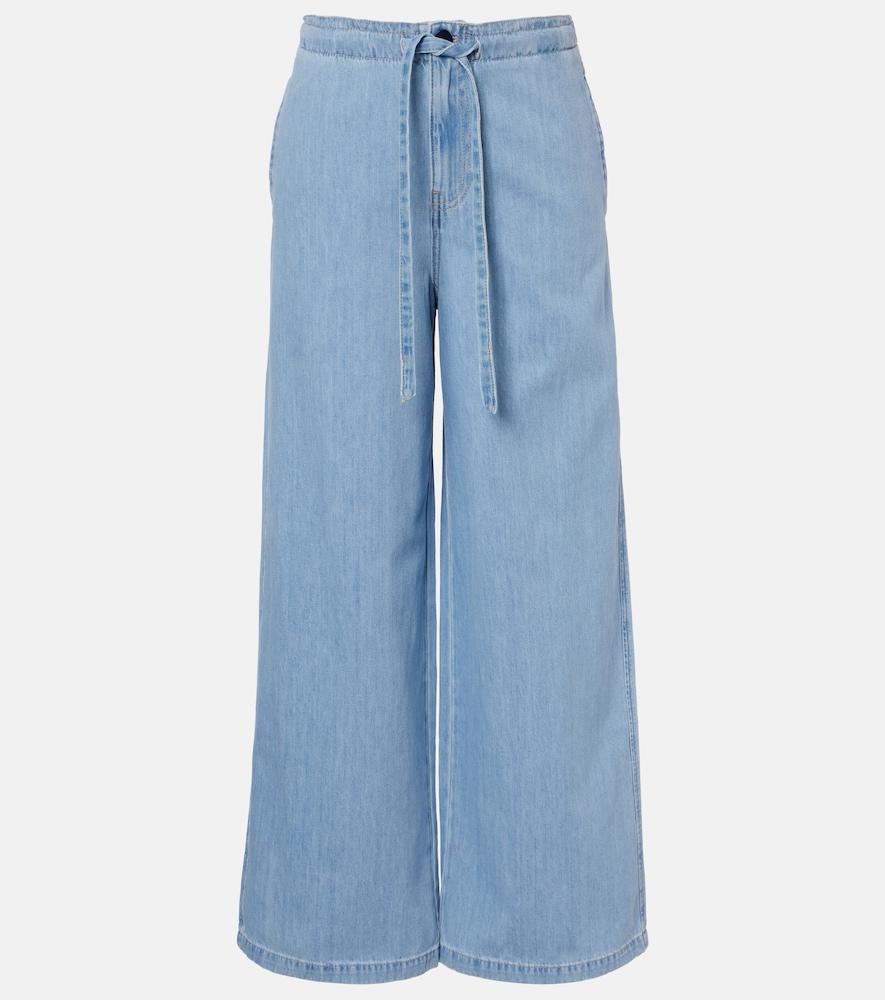 ag jeans cali wide-leg jeans