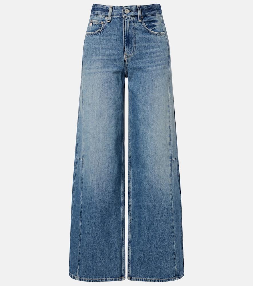 ag jeans jesolo wide-leg jeans