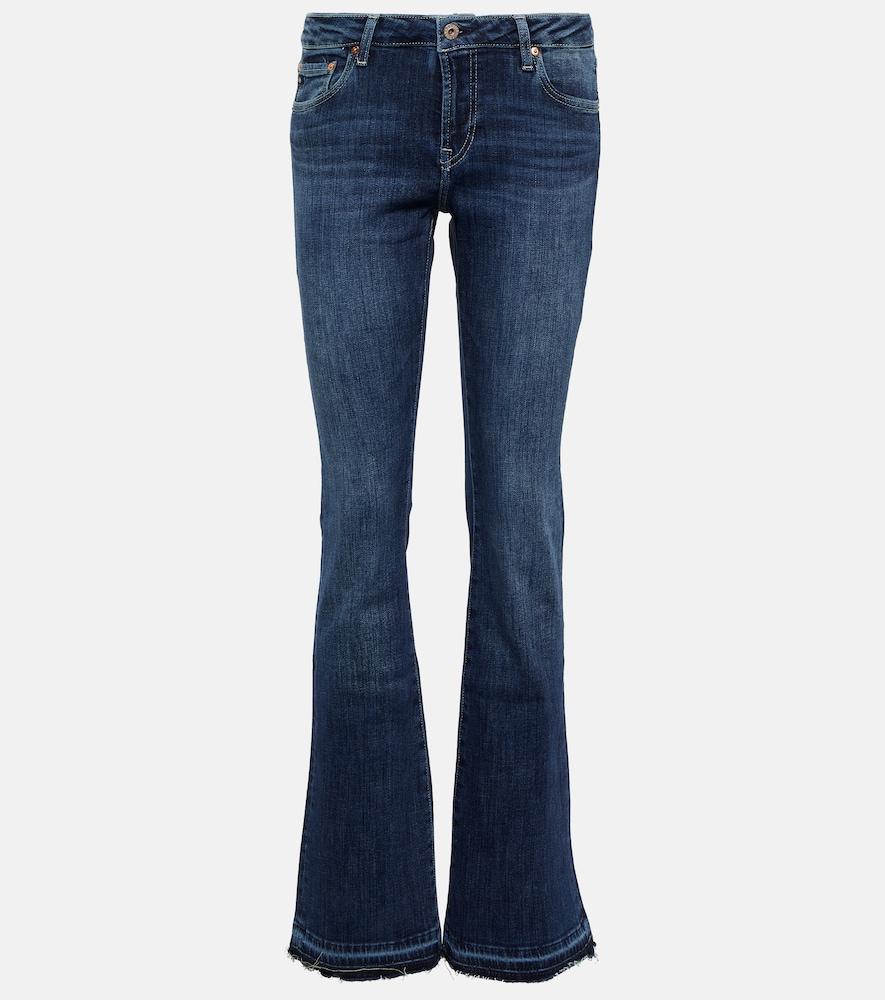 ag jeans low-rise bootcut jeans