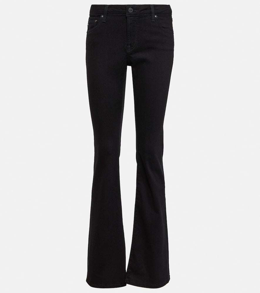 ag jeans low-rise flared jeans