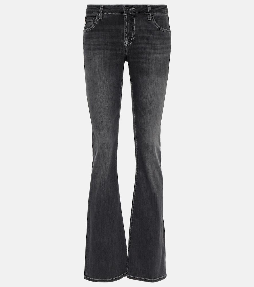 ag jeans mid-rise bootcut jeans