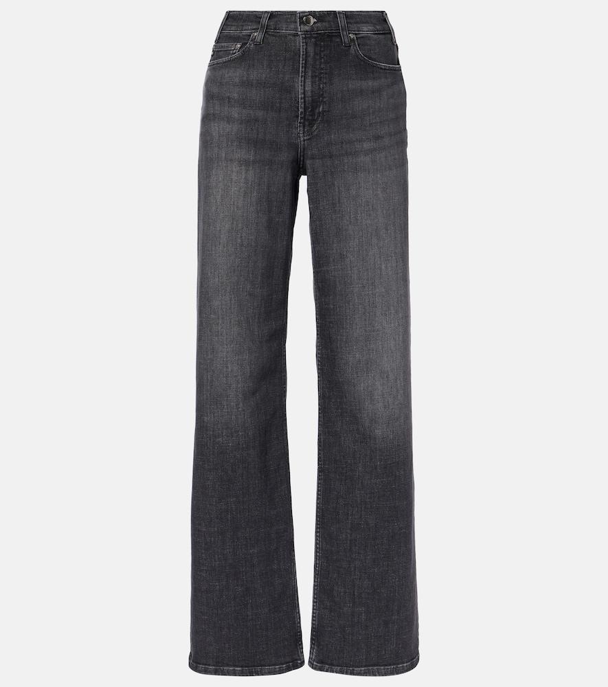 ag jeans new baggy high-rise wide-leg jeans