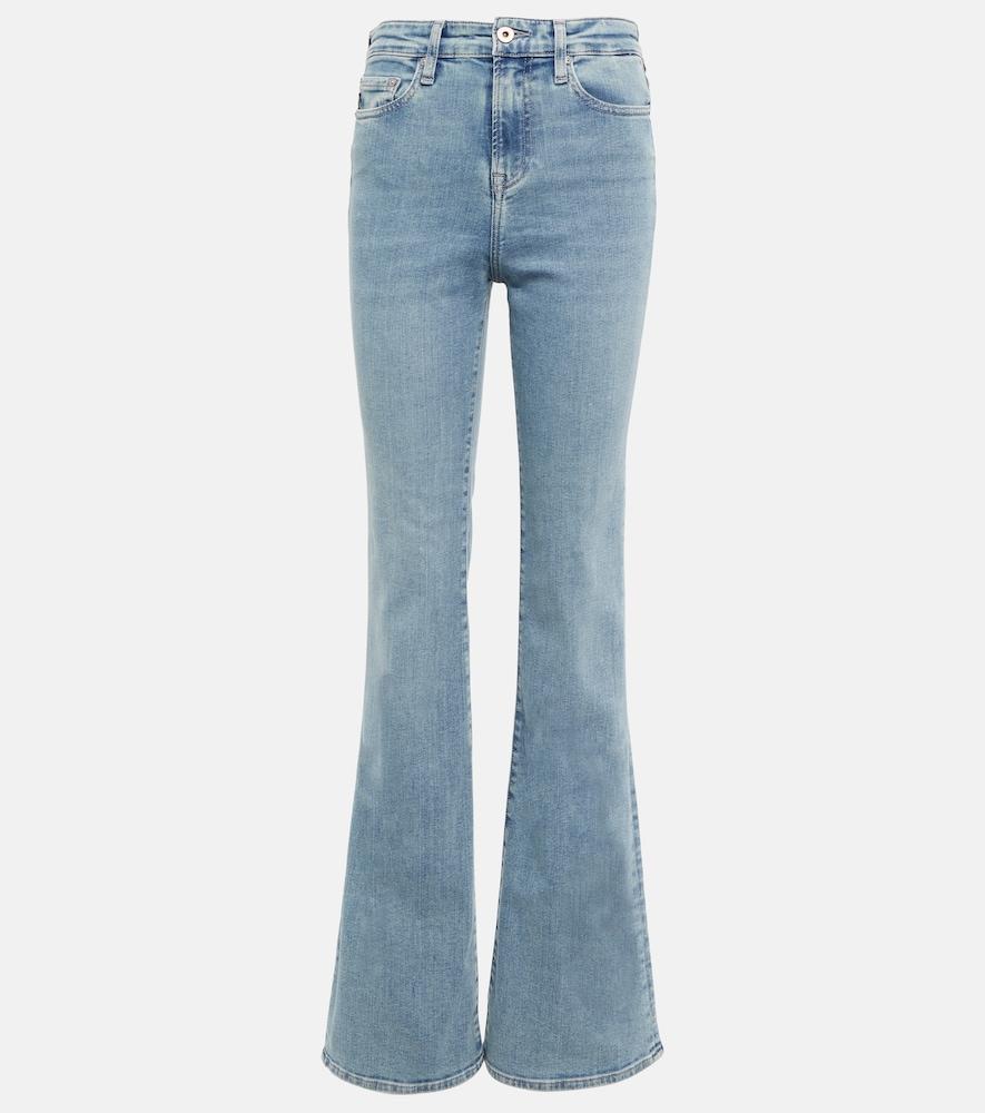 ag jeans patty high-rise flared jeans