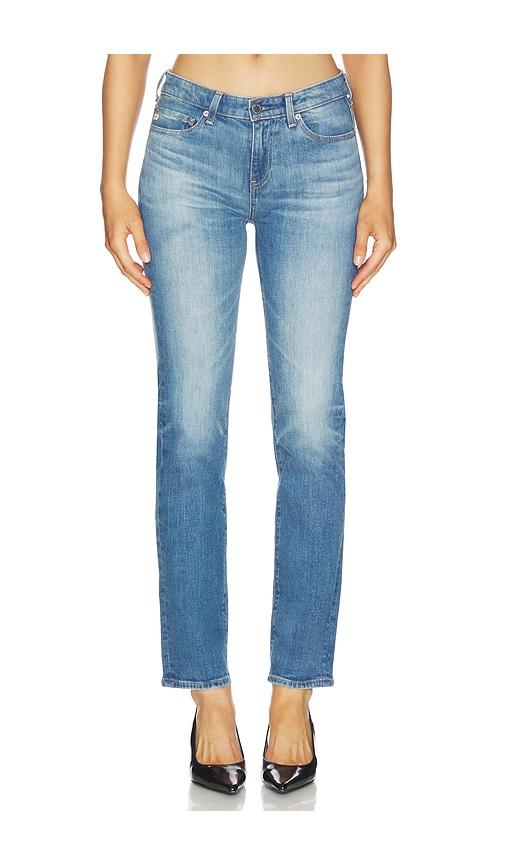 ag jeans sandra straight in blue. - size 27 (also in 32, 33)
