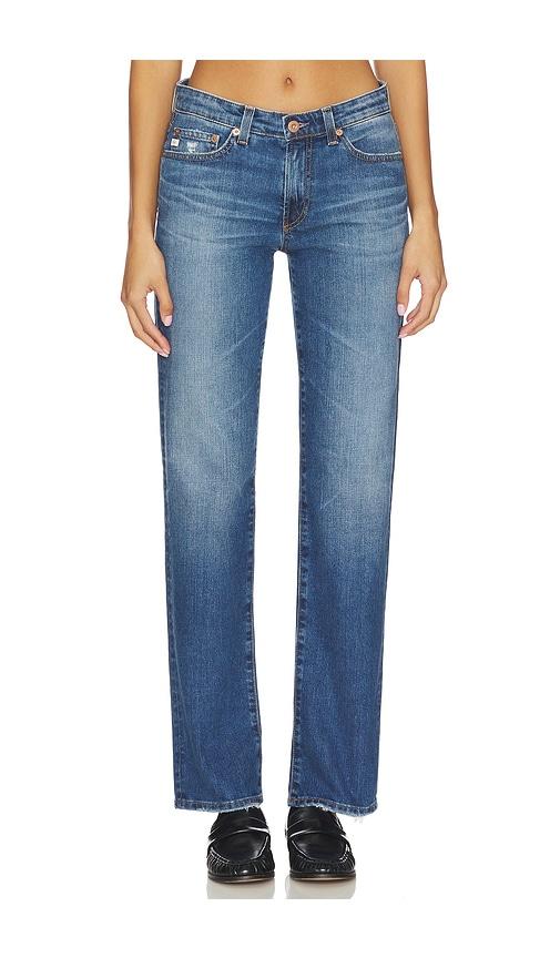 ag jeans sandra straight jeans in blue. - size 25 (also in 26, 27, 28, 31)