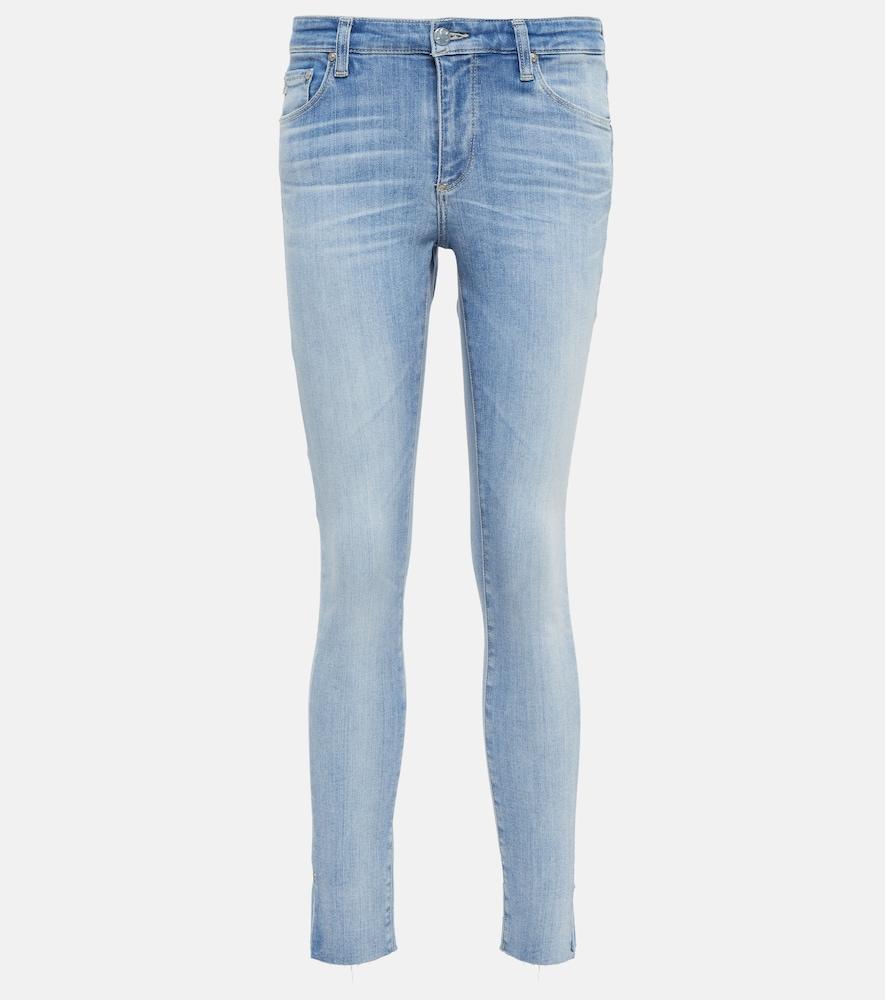 ag jeans split cuff skinny jeans