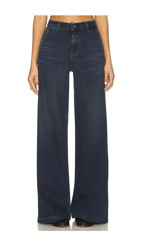 ag jeans stella wide leg jeans in blue. - size 26 (also in 33)