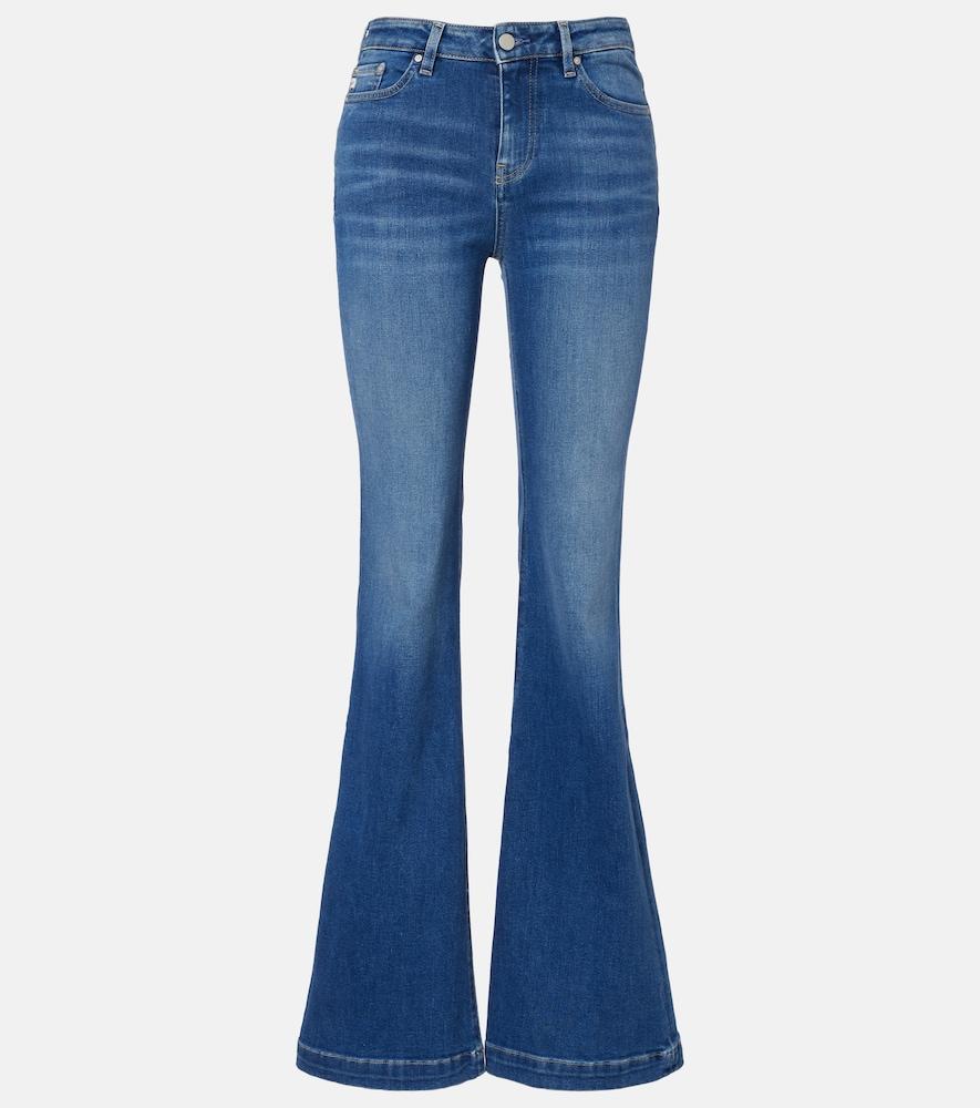 ag jeans tropea high-rise flare jeans