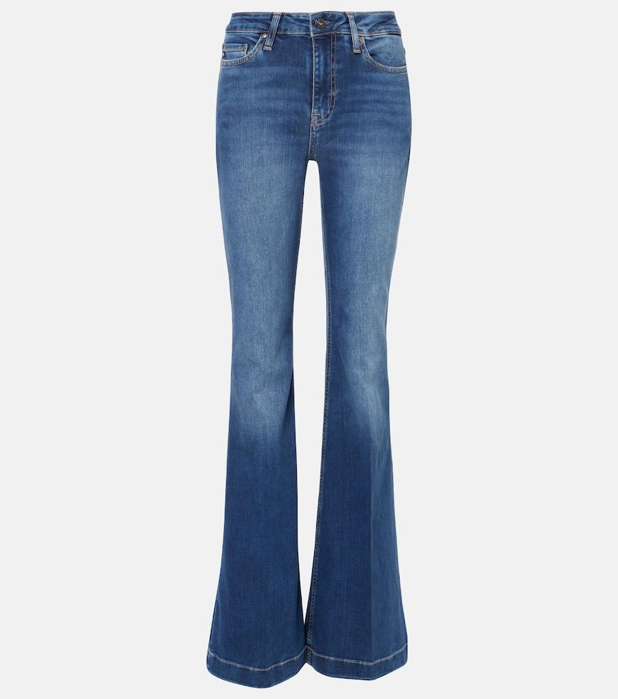 ag jeans tropea high-rise flared jeans