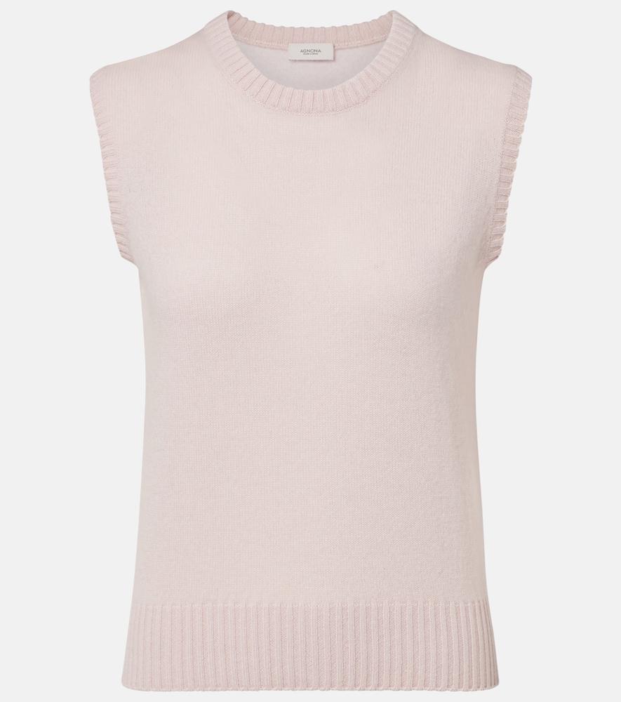 agnona cashmere vest