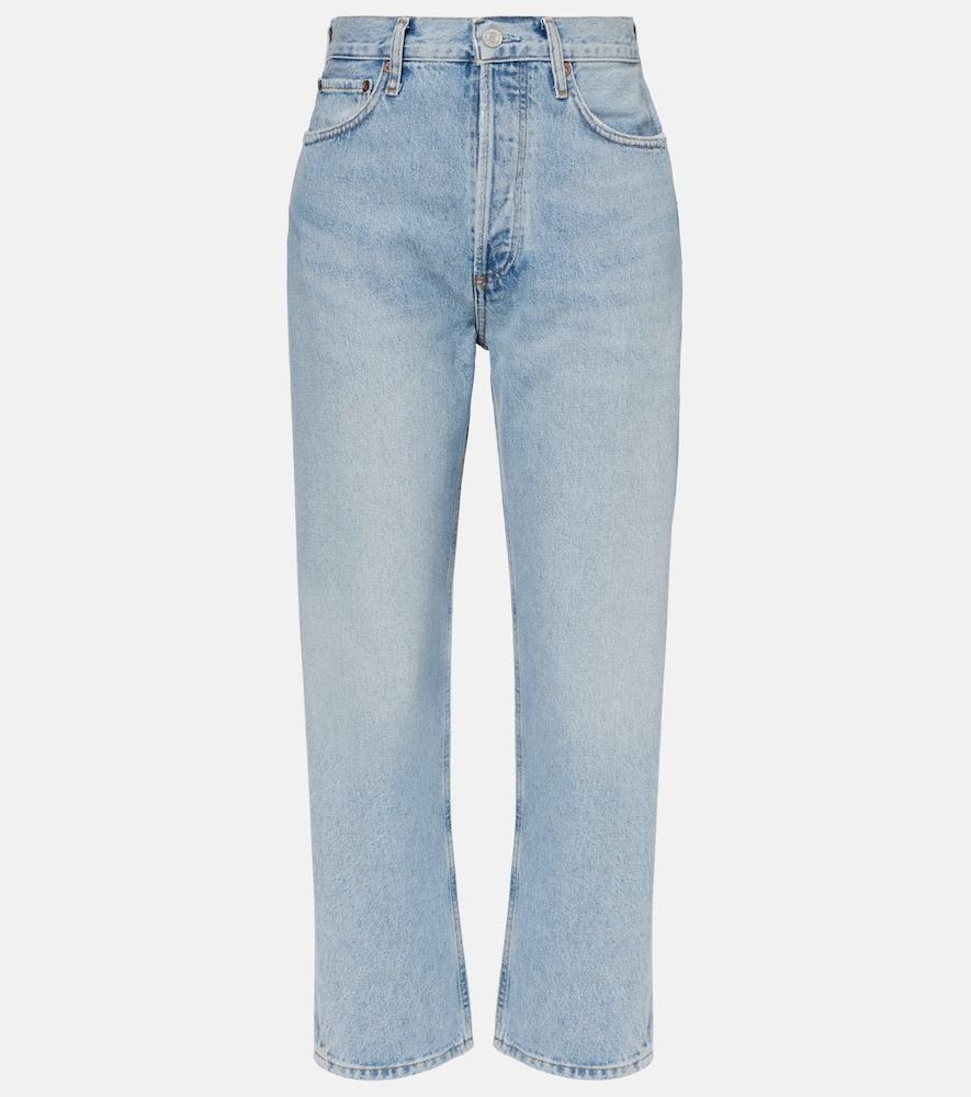 agolde 90's mid-rise straight jeans