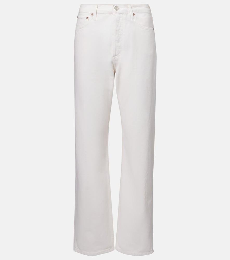 agolde 90's mid-rise straight jeans