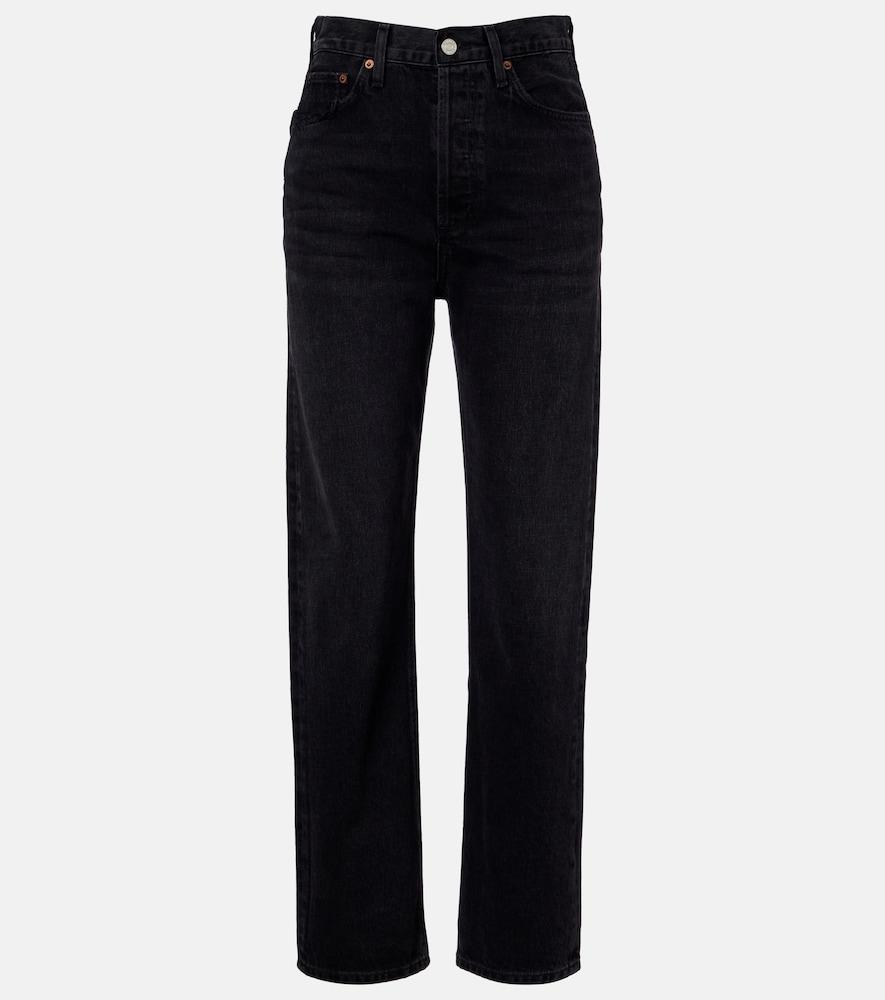 agolde 90's mid-rise straight jeans