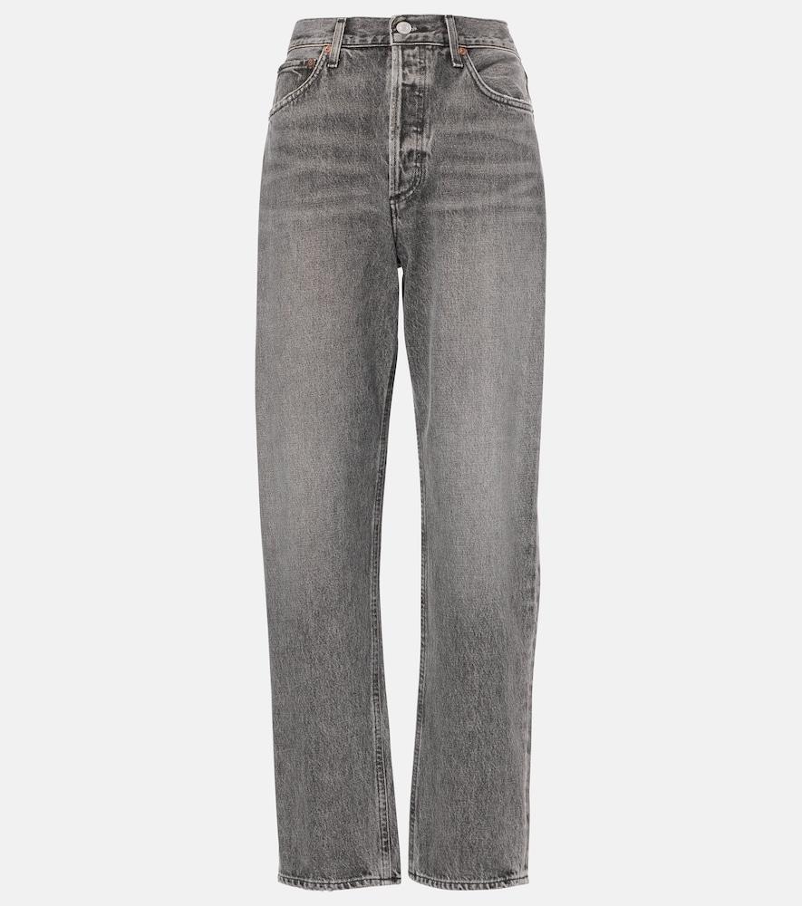 agolde 90's mid-rise straight jeans