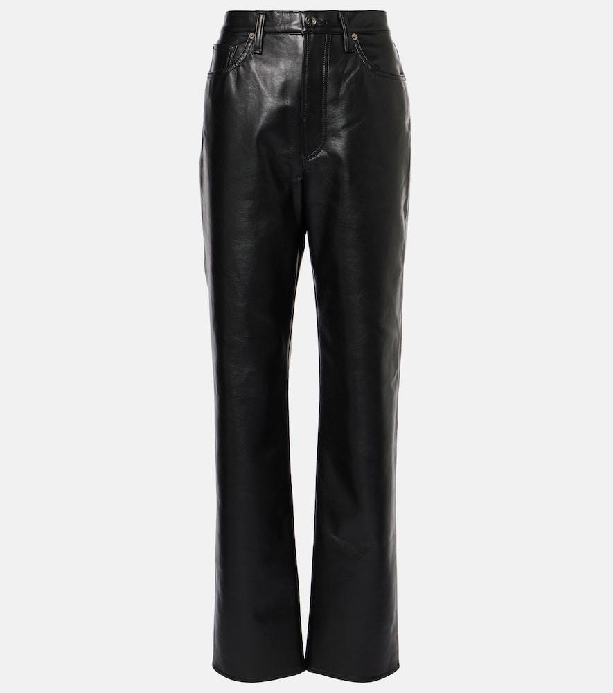 agolde 90's pinch waist high-rise straight pants