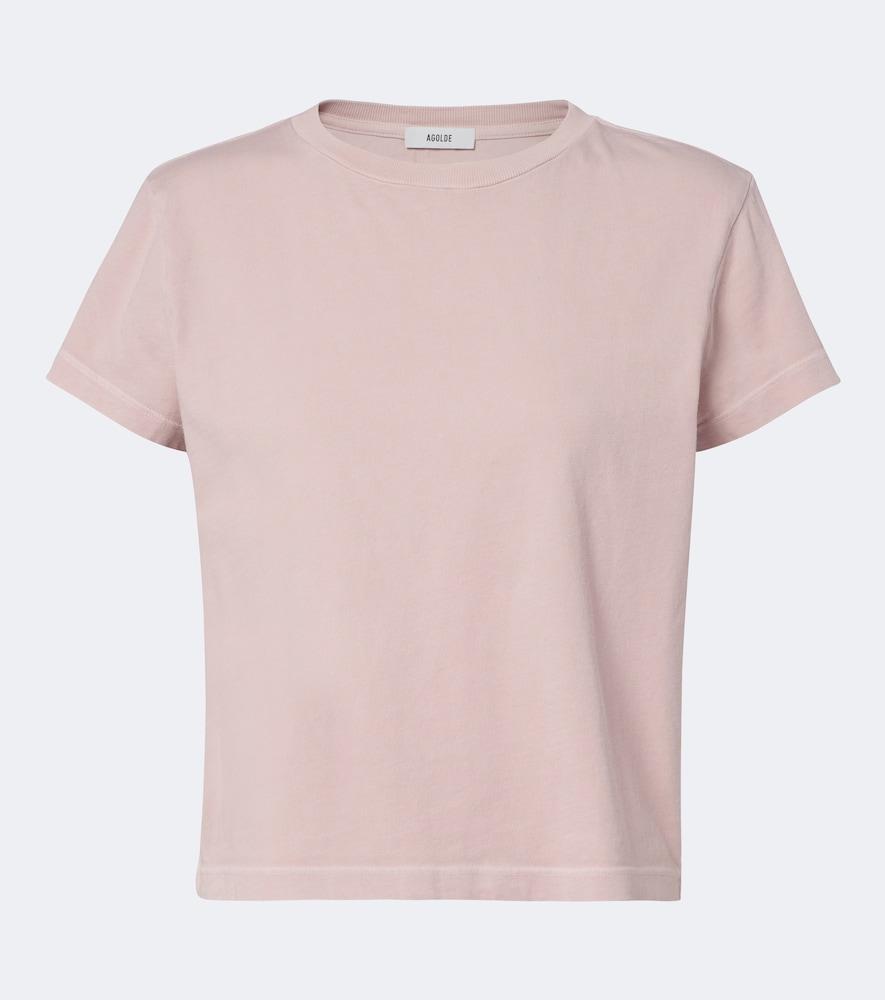 agolde adine cotton jersey t-shirt