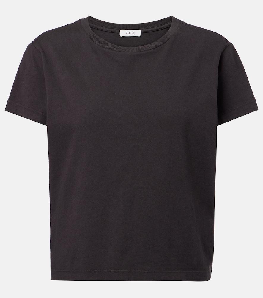 agolde adine cotton jersey t-shirt