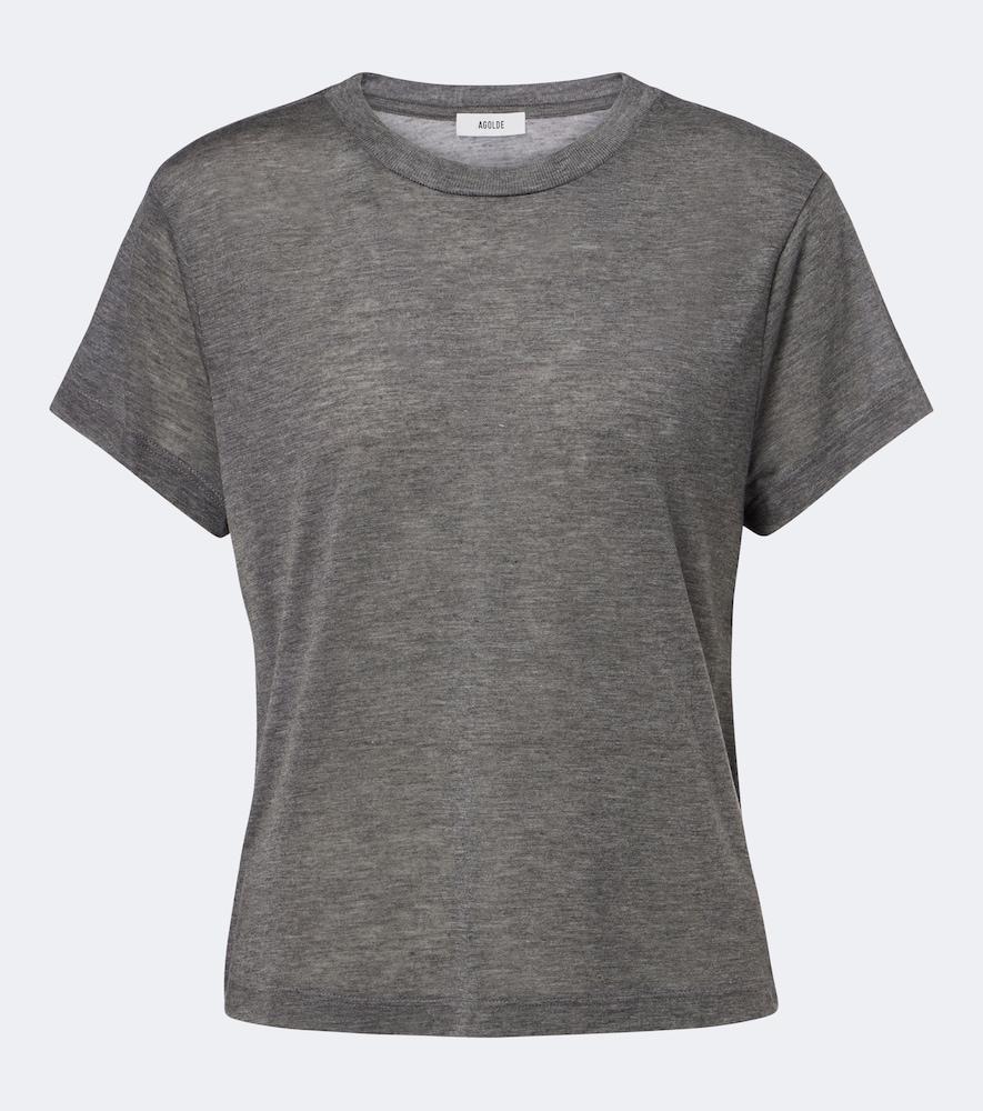 agolde adine jersey t-shirt
