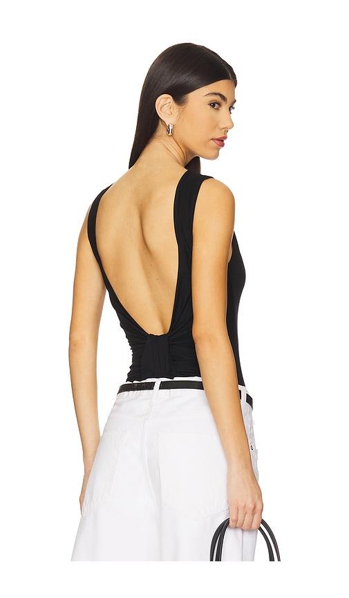 agolde ara bodysuit in black. - size l (also in xl)