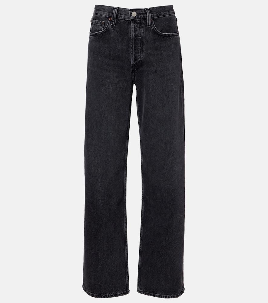 agolde arc 32 low-rise wide-leg jeans