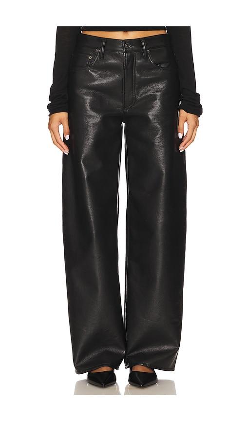 agolde arc pant in black. - size 23 (also in 24, 25, 26, 27)