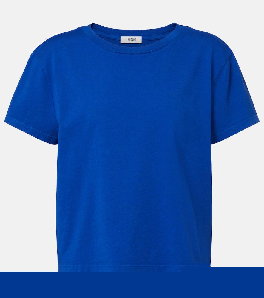agolde cotton jersey t-shirt