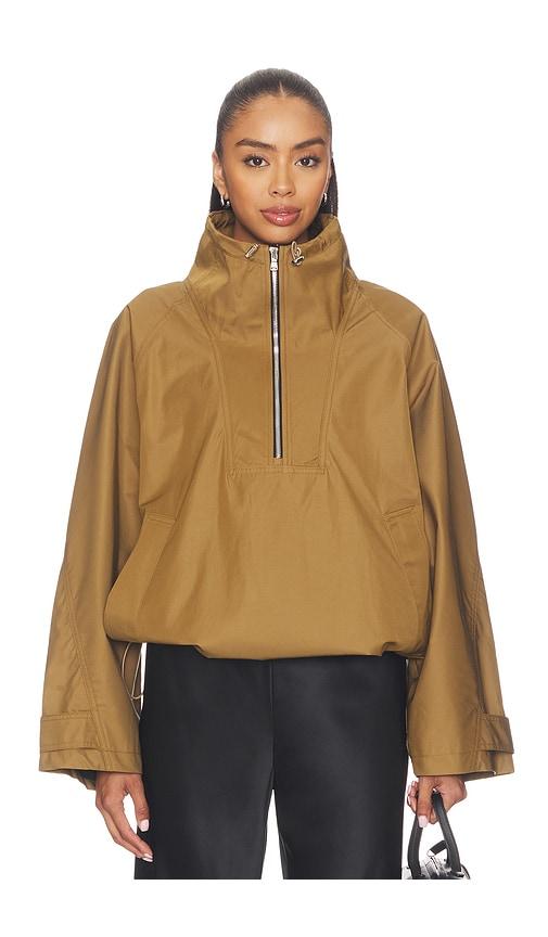 agolde coulson jacket in brown. - size s (also in xs)