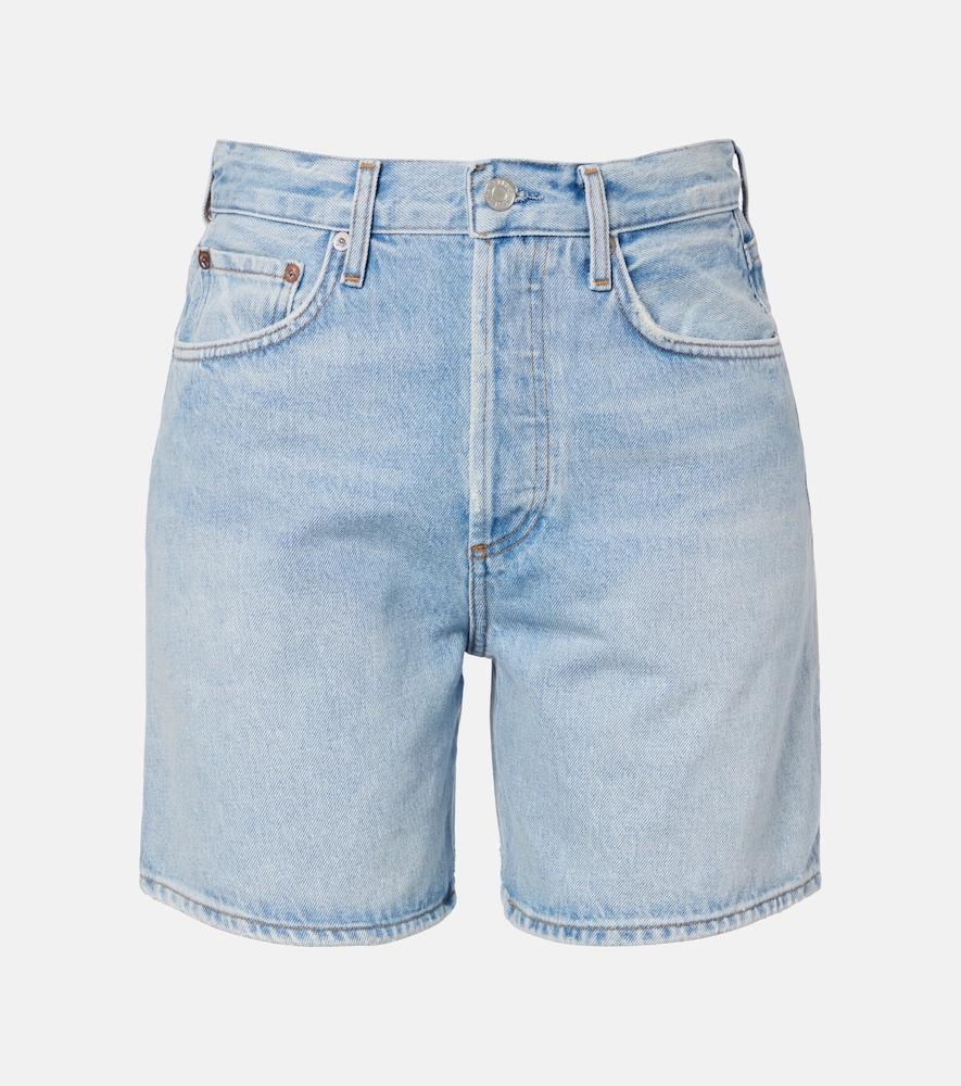 agolde dame denim shorts